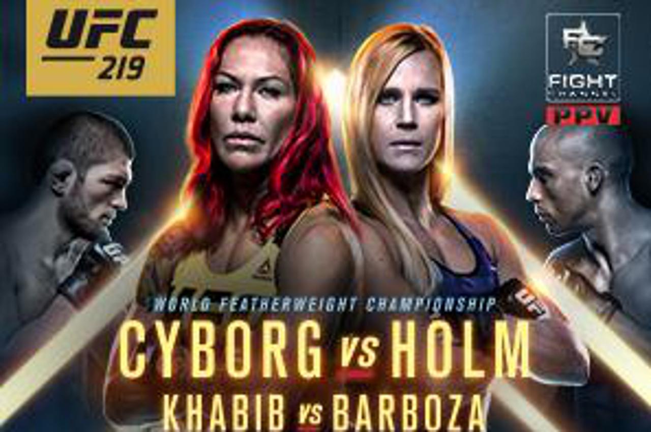 UFC 219.