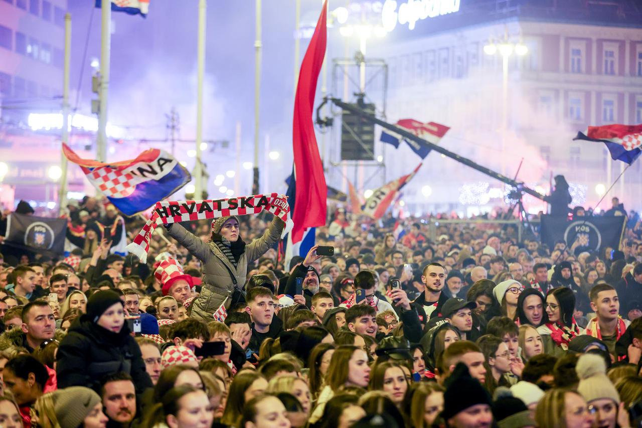 Zagreb: Svečani doček rukometnih reprezentativaca nakon osvojene bronce na Europskom prvenstvu