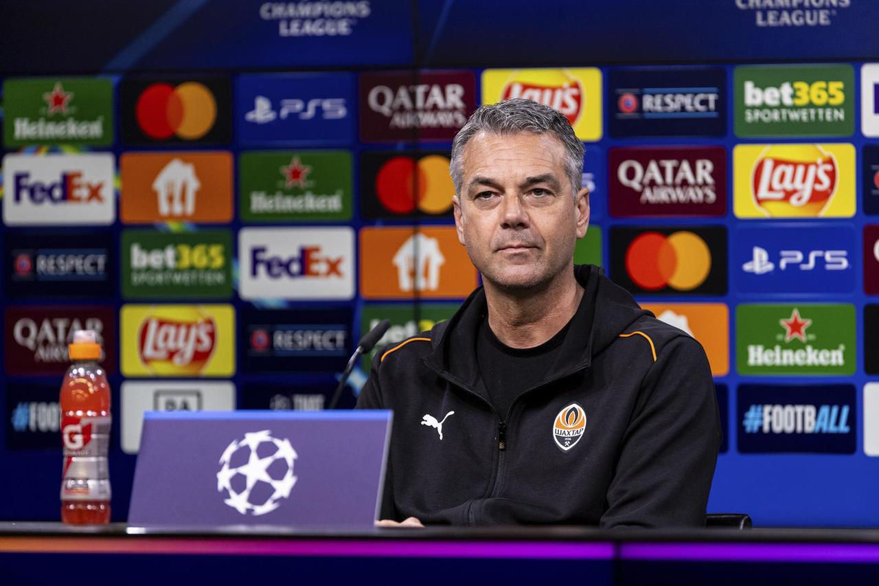 UEFA Champions League; Pressekonferenz; FC Shakhtar Donetsk; 28.01.2025