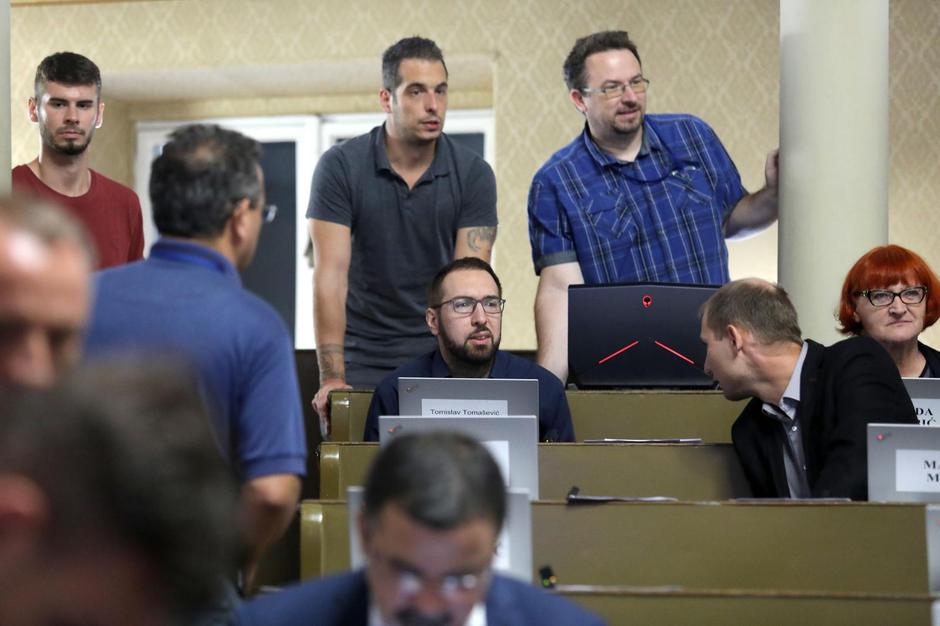 Tomislav Tomašević u Skupštini