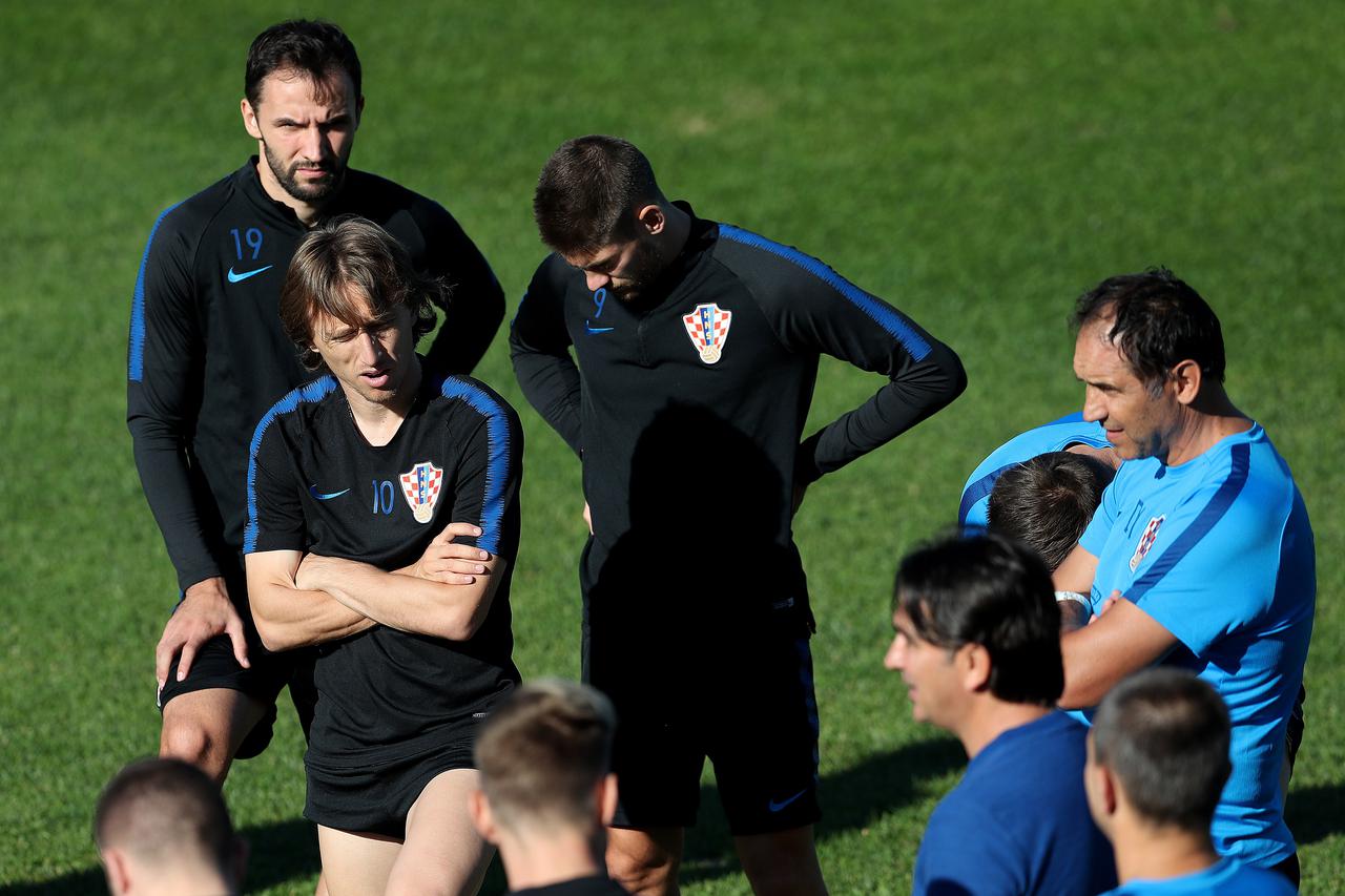Hrvatska reprezentacija trening