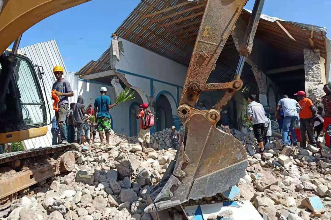 HAITI-LES AGLAIS-EARTHQUAKE-DEATH TOLL