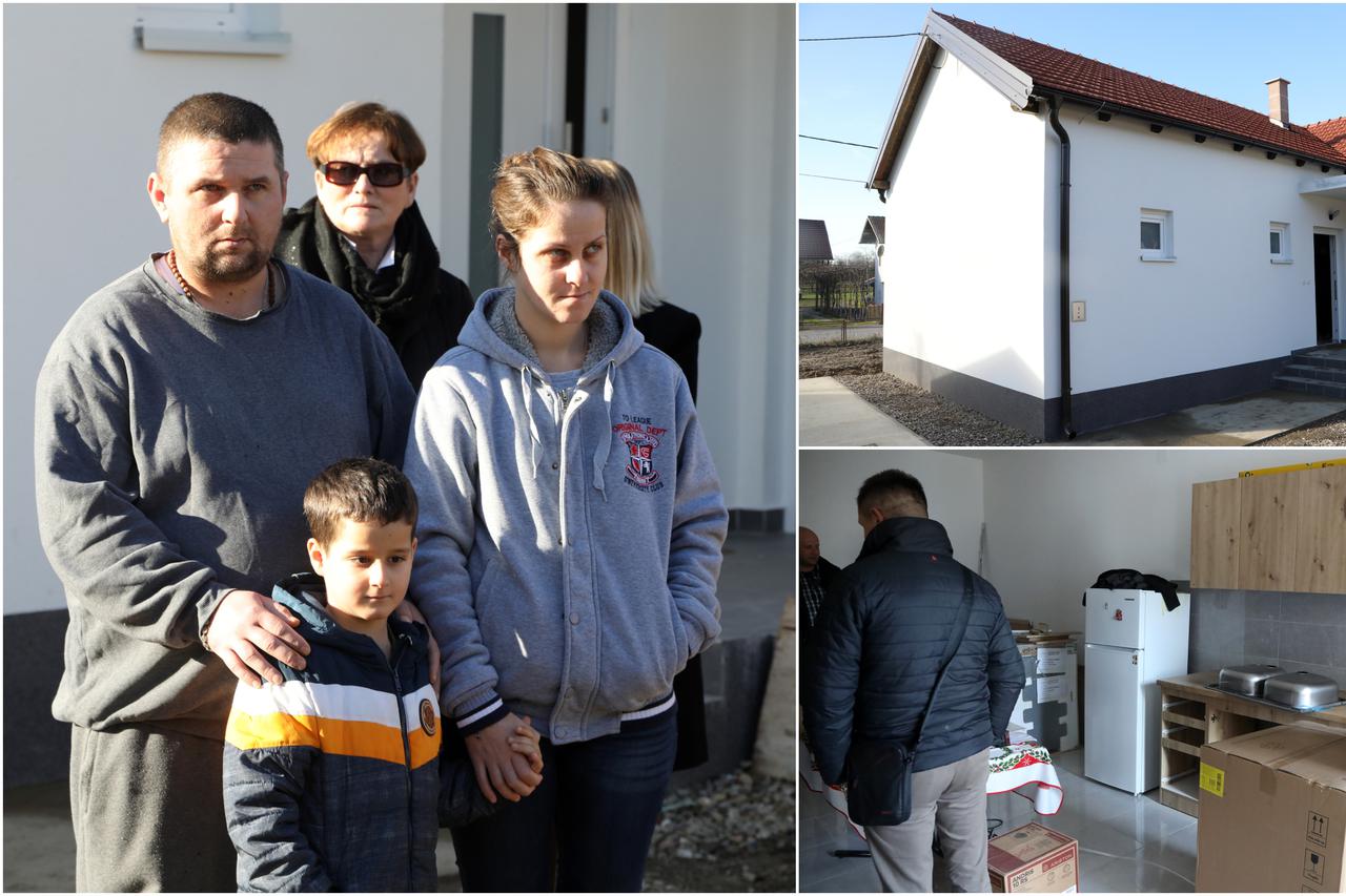 Peteročlana obitelj se uselila u novoizgrađenu kuću koju je napravila općina Tisno