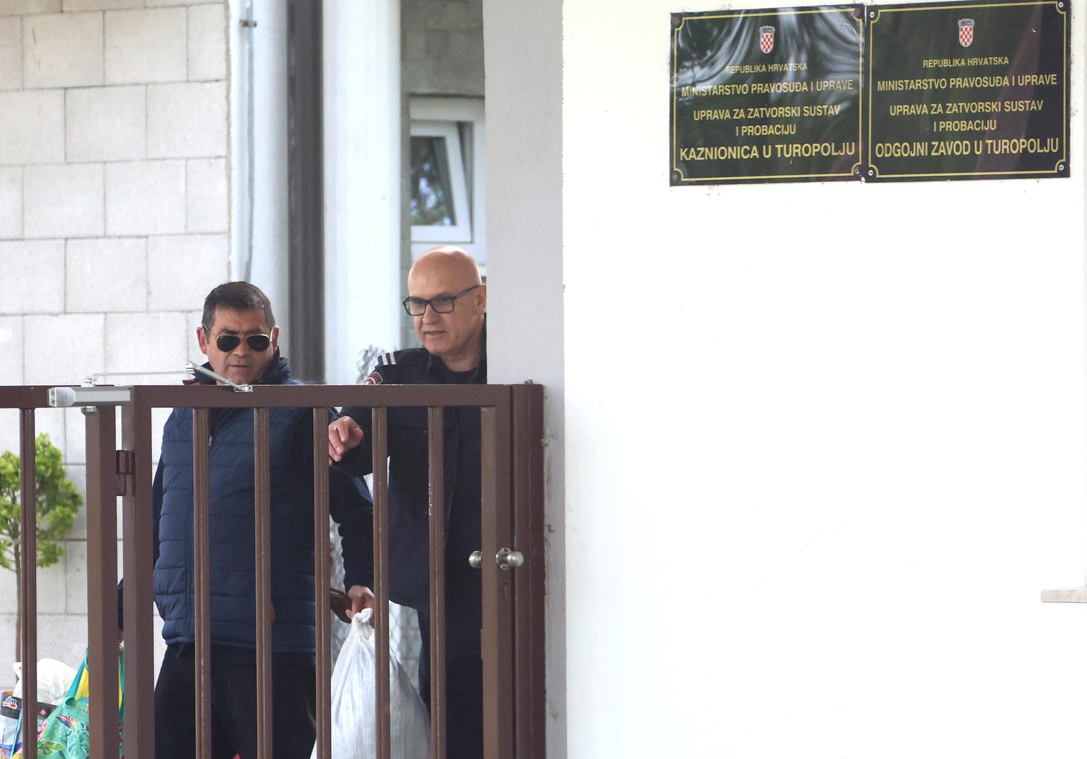 10.04.2024. Velika Gorica - Ivan Bulj, osuđen na 22 godine zatvora zbog ubojstva Anđele Bešlić izašao je na slobodu Photo: Sanjin Strukic/PIXSELL