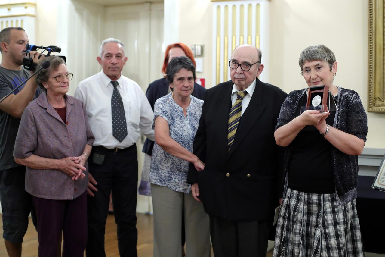 Obitelj Šragalj primila odlikovanje od Izraela "Pravednik među narodima"