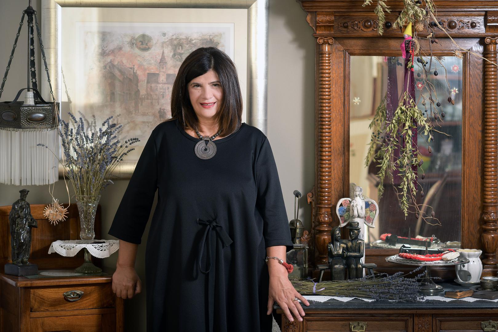 11.09.2020., Zagreb - Spisateljica Julijana Matanovic. Photo: Sandra Simunovic/PIXSELL