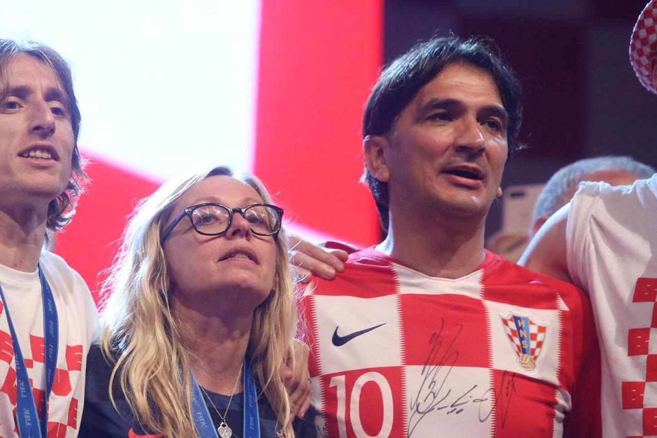 Svečani doček Vatrenih na Trgu bana Josipa Jelačića