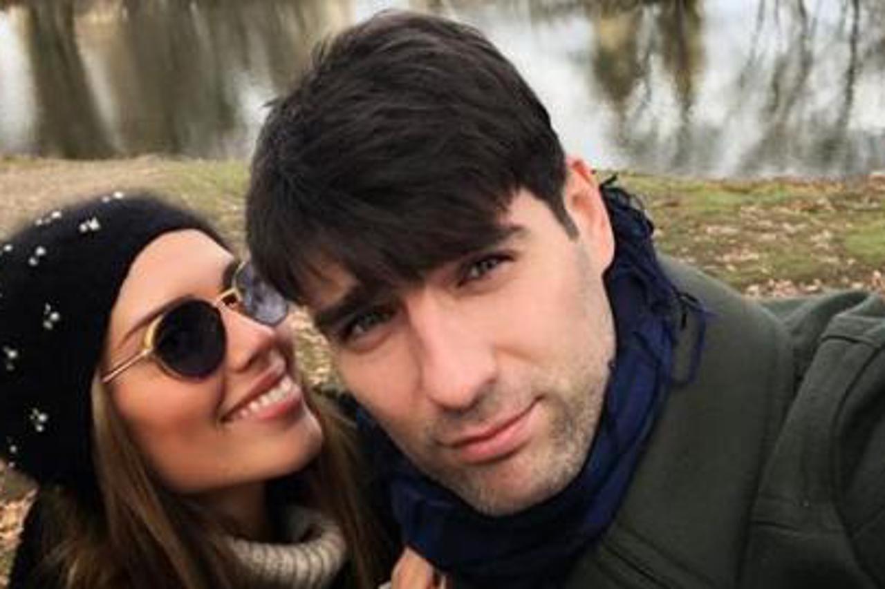 Vedran Ćorluka i Franka Batelić