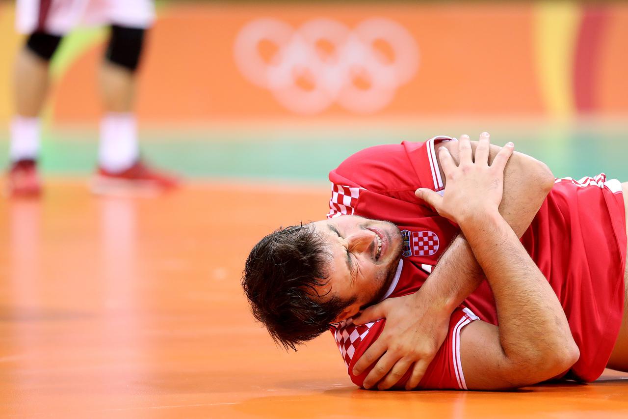 07.08.2016., Rio de Janeiro - Olimpijske igre Rio 2016. Rukometna utakmica, Hrvatska - Katar. Domagoj Duvnjak.  Photo: Igor Kralj/PIXSELL