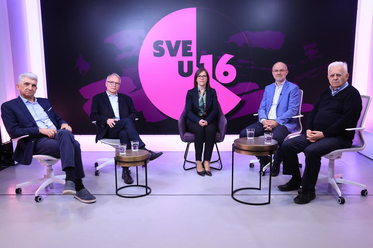 Zagreb: Snimanje emisije "Sve u 16"