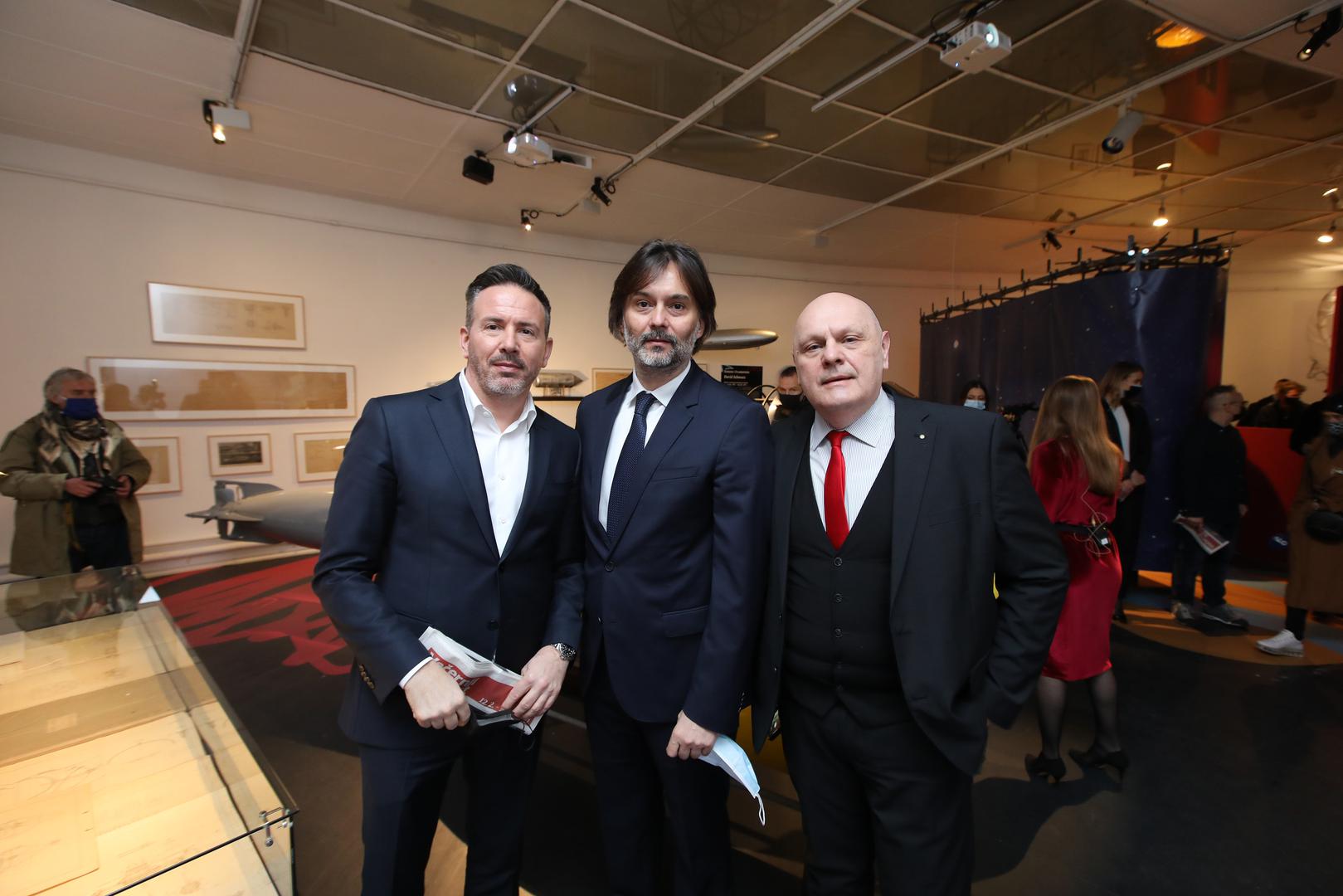 Krešimir-Renzo Prosoli, direktor Real Grupe, Dražen Klarić, glavni urednik Večernjeg lista i Renato Ivanuš, član Uprave Večernjeg lista.