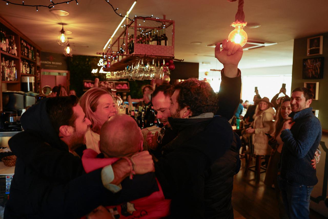 Christmas lottery "El Gordo" (The Fat One) in Madrid