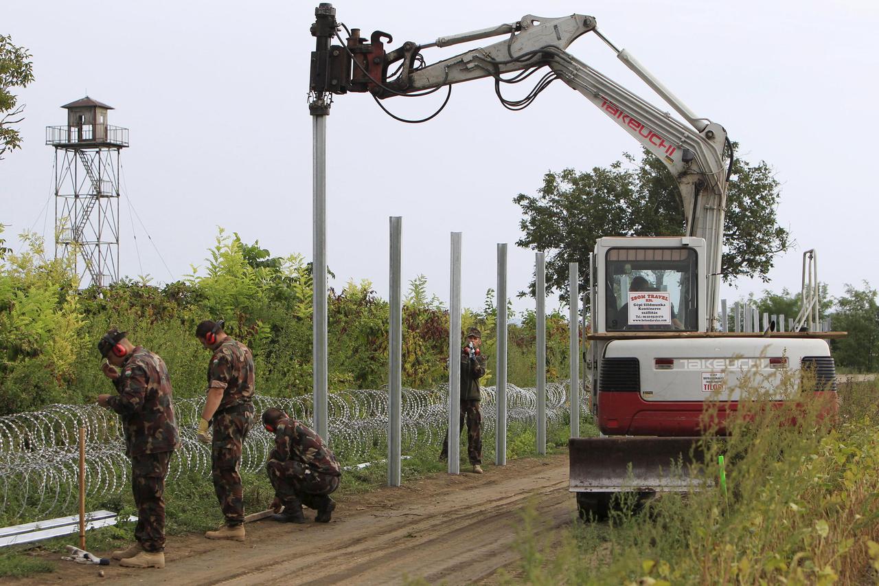 izbjeglice Mađarska ograda