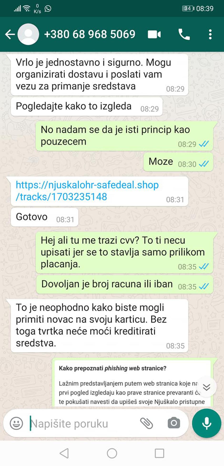 Pokušaj prevare putem oglasnika