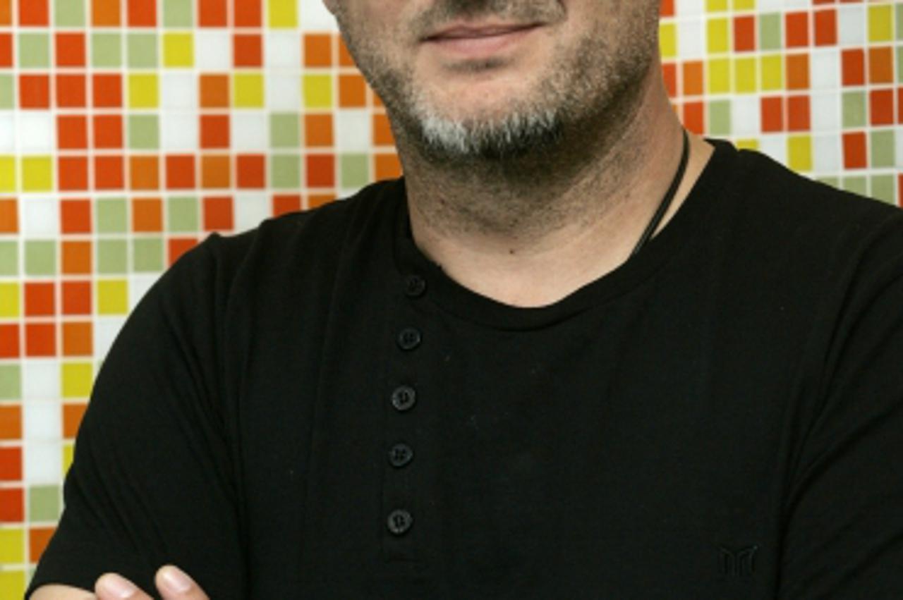 '21..06.2011., Zagreb - Marko Perkovic Thompson gostovao je na Narodnom radiju u emisiji Dalibora Petka o najlijepsim domoljubnim pjesmama.  Photo: Martina Popovcic/PIXSELL'