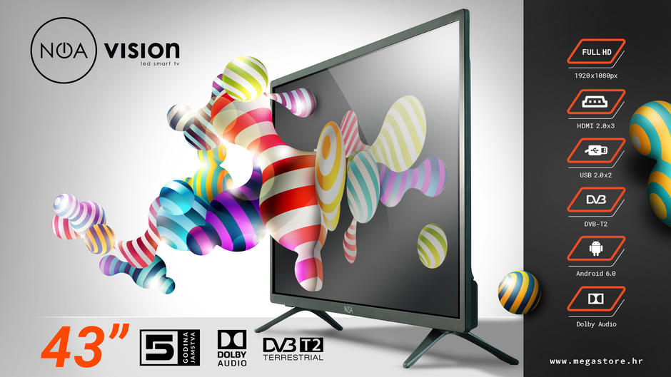 NOA Vision LED televizori