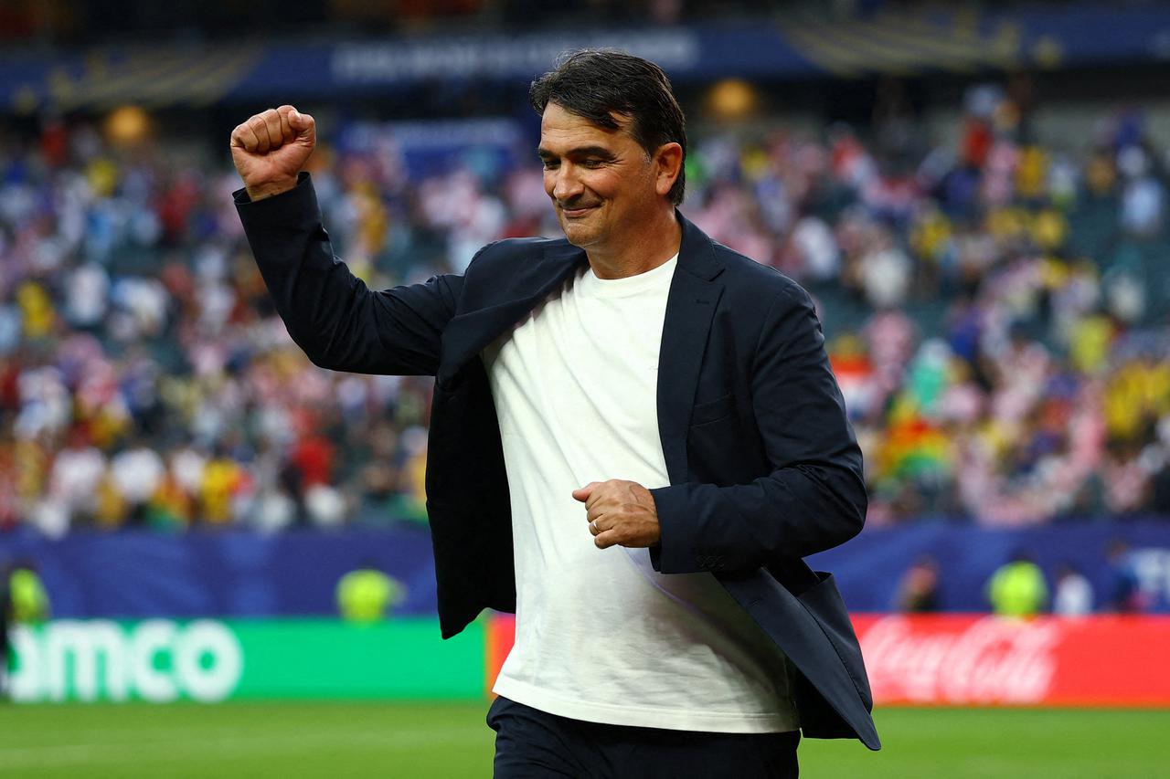 FILE PHOTO: Croatia coach Zlatko Dalic
