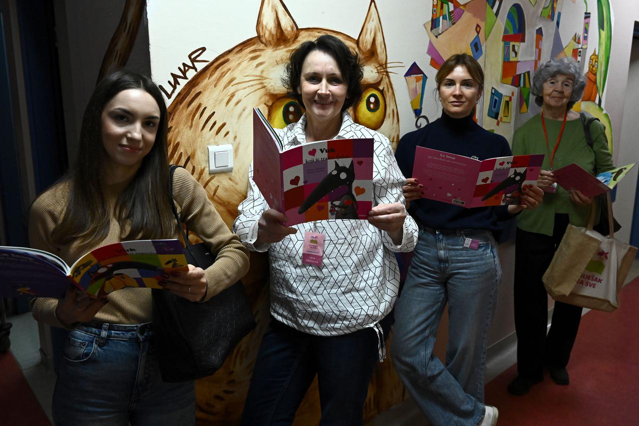 Zagreb: Snimanje dokumentarnog filma o ljudima koji čitaju priče djeci u KBC Sestre milosrdnice