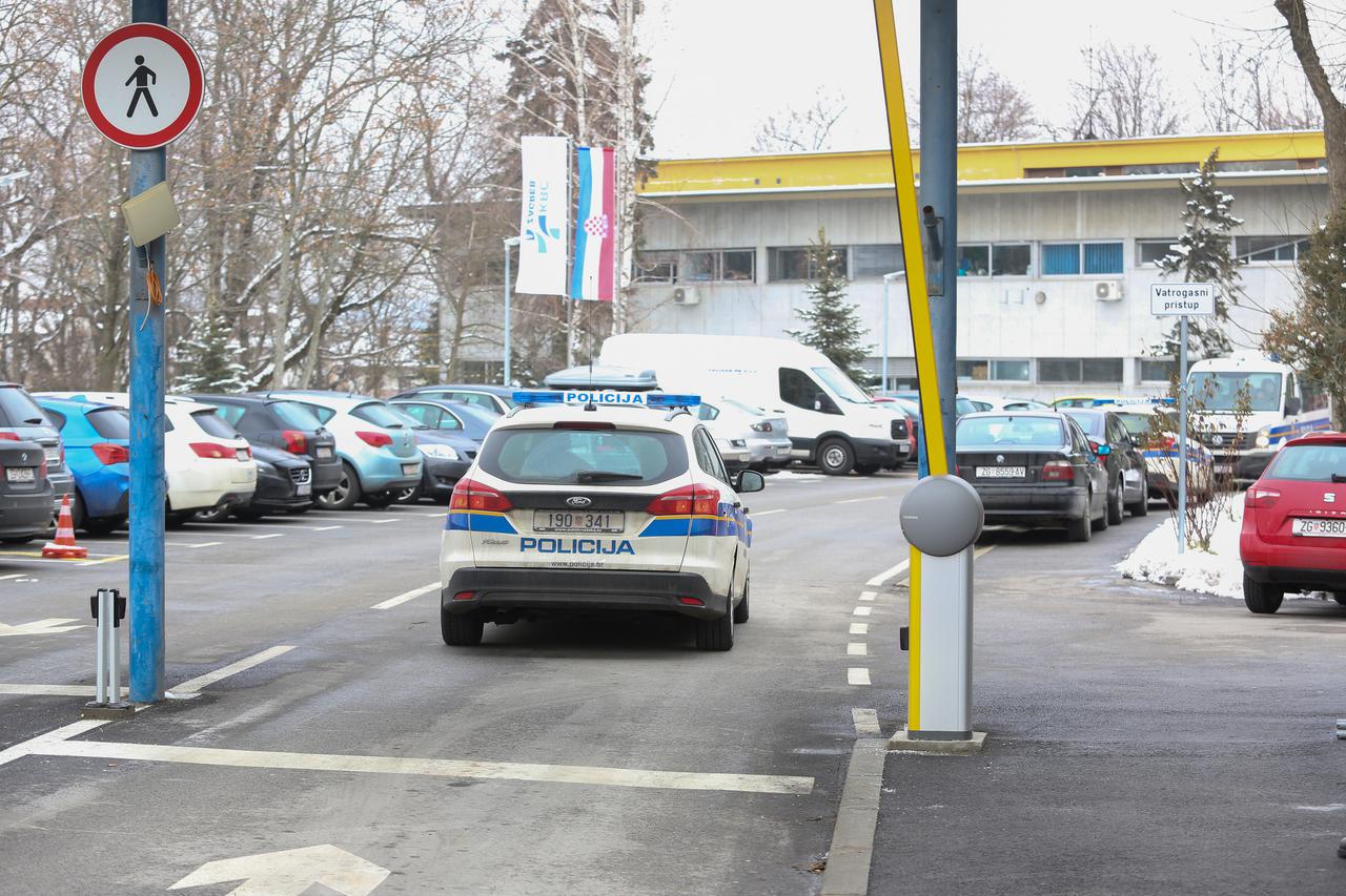 Policijska intervencija u bolnici Jordanovac nakon dojave o neredu i napadu na osoblje