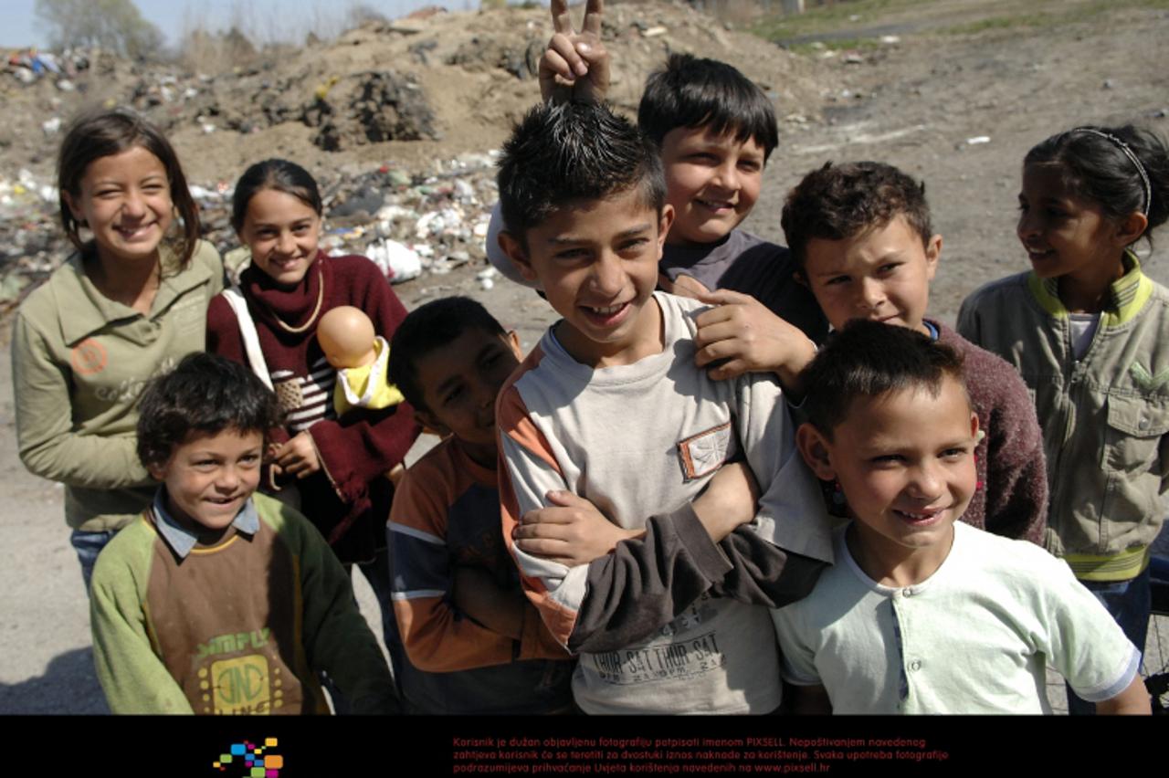 '02.04.2012., Parag - Zivot Roma u romskom naselju Parag.  Photo: Vjeran Zganec-Rogulja/PIXSELL'