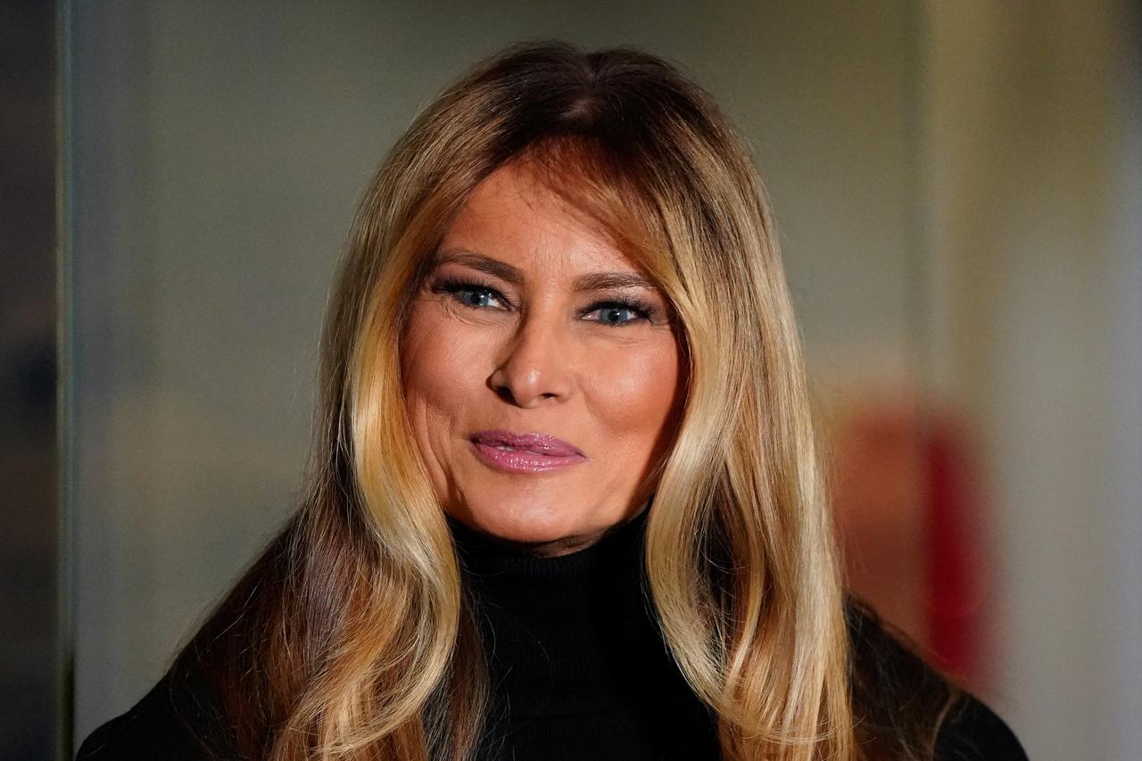 U.S. first lady Melania Trump's 2025 inaugural gown