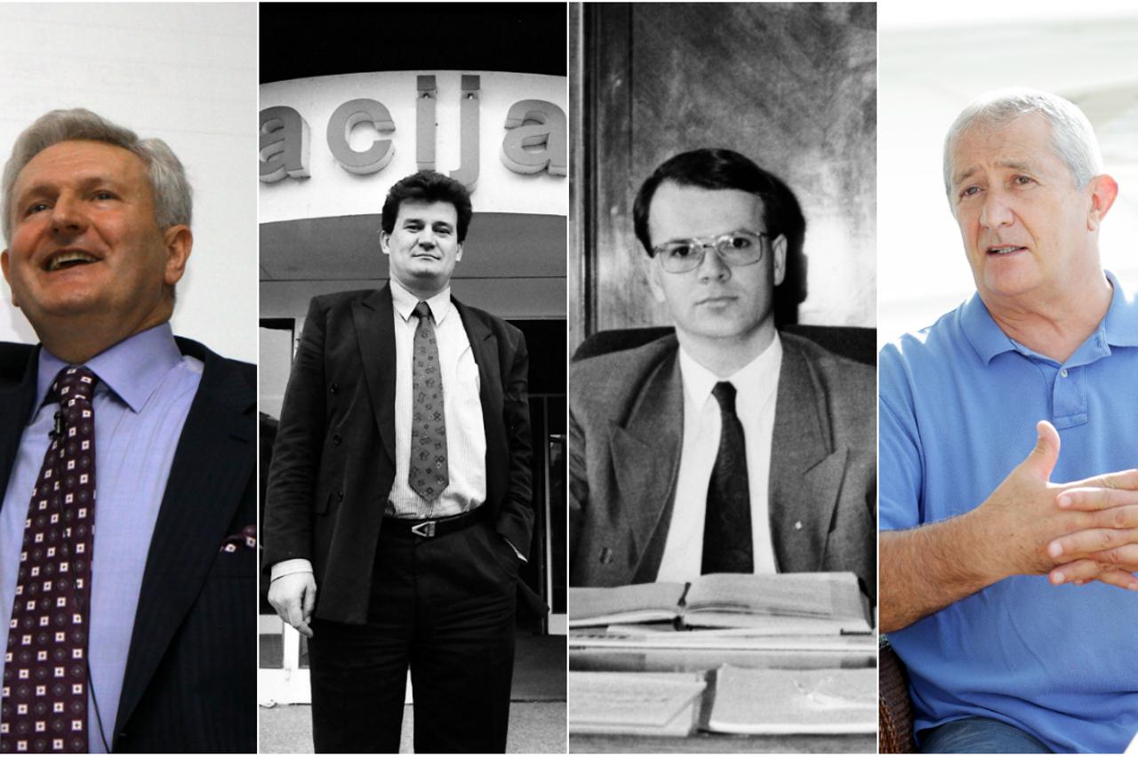 Ivica Todorić, Miroslav Kutle, Ivić Pašalić, Goran Štrok