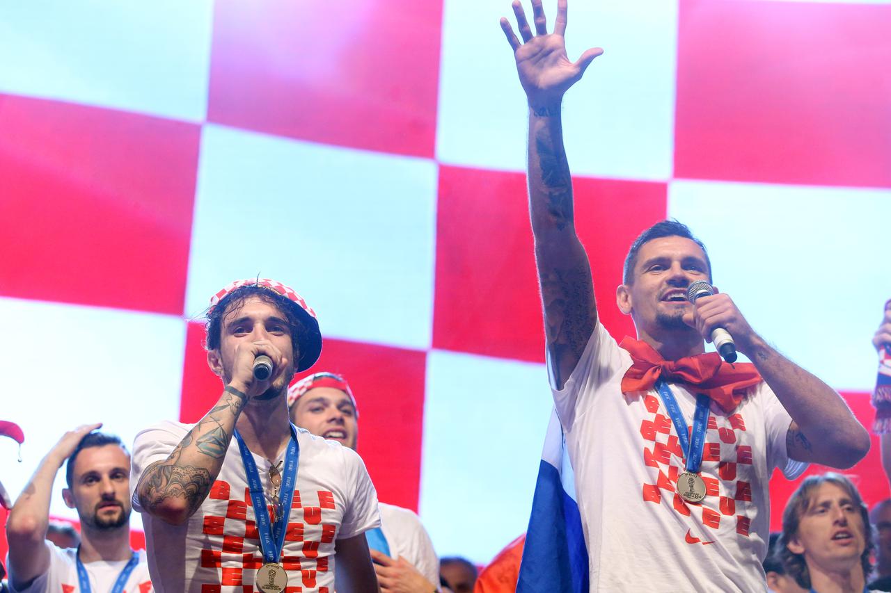 Šime Vrsaljko i Dejan Lovren