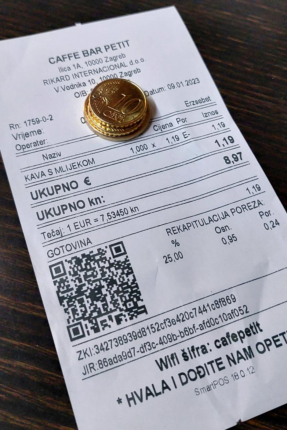 Zagreb: Nisu svi zaokružili na više