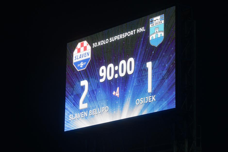 Slaven Belupo i Osijek sastali se u 30. kolu SuperSport HNL-a