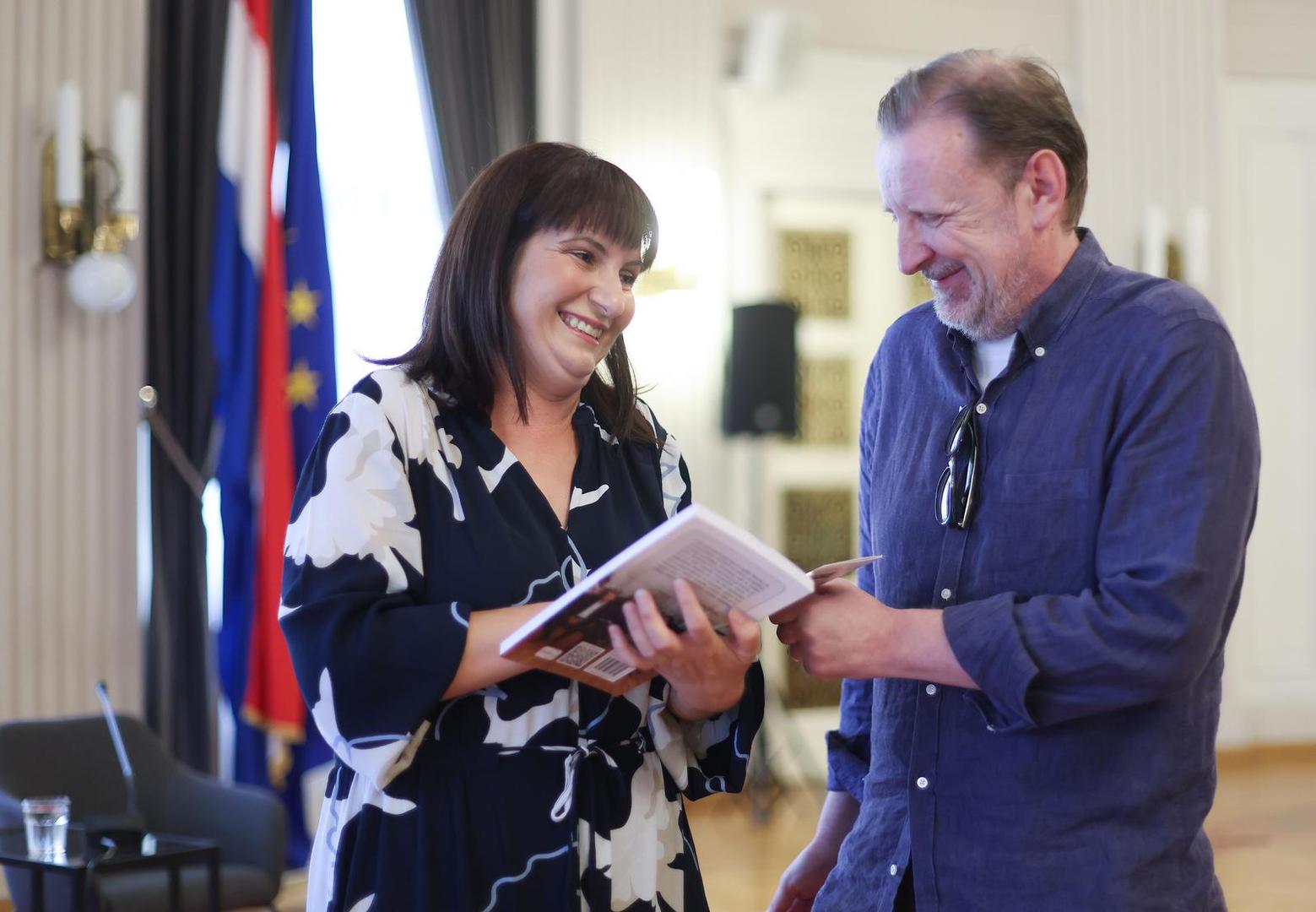 04.09.2025., Zagreb - Novinarski dom. Promocija knjige "Casni suce, znamo se" autorice Suzane Lepan Stefancic. Suzana Lepan Stefancic Photo: Sanjin Strukic/PIXSELL