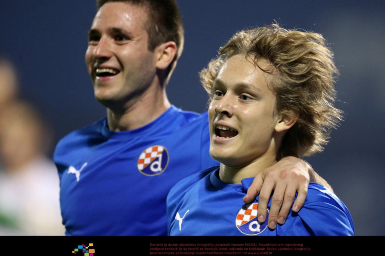 '29.09.2012., stadion u Maksimiru, Zagreb - 1. HNL, 10. kolo, GNK Dinamo -  HNK Hajduk. Duje Cop, Alen Halilovic. Photo: Sanjin Strukic/PIXSELL'