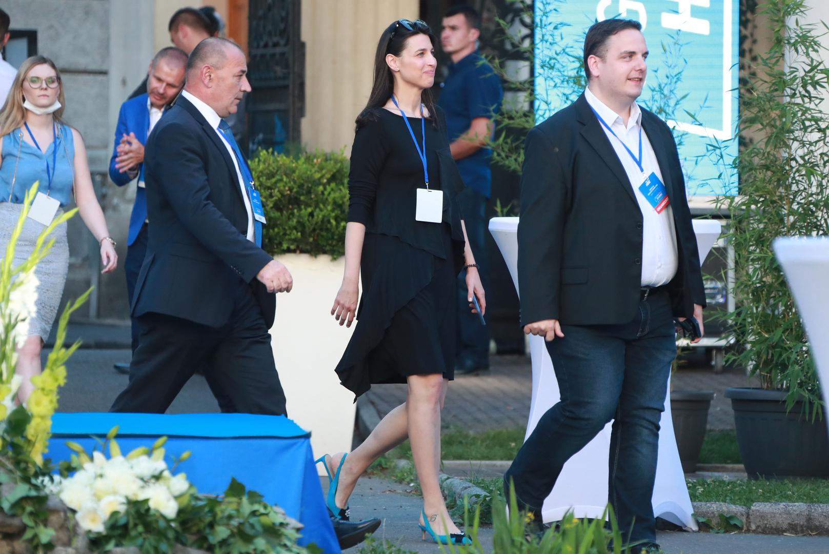 05.07.2020., Zagreb - Docek izbornih rezultata u stozeru HDZ-a u Arheoloskom muzeju. Photo: Sanjin Strukic/PIXSELL