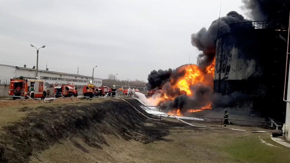 Ukrajina napala skladište goriva u ruskom Belgorodu