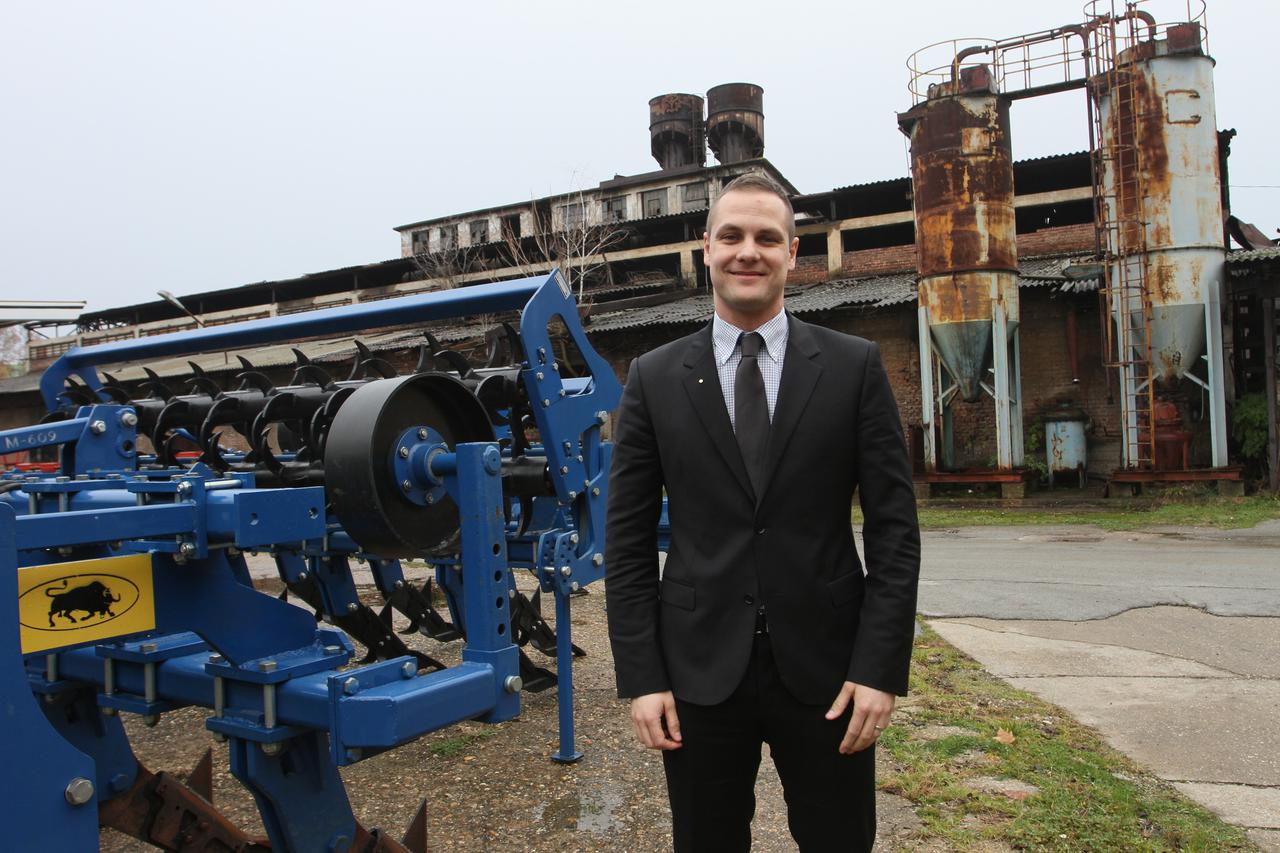 10.12.2014., Osijek - Ivan Kos, predsjednik Uprave OLT-a. 