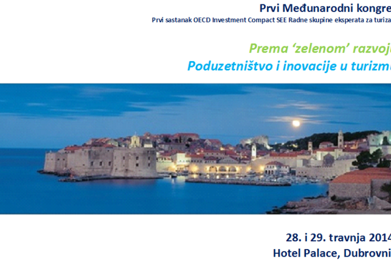 Prvi međunarodni kongres 'Towards Green Growth: Entrepreneurship and Innovation in Tourism' 