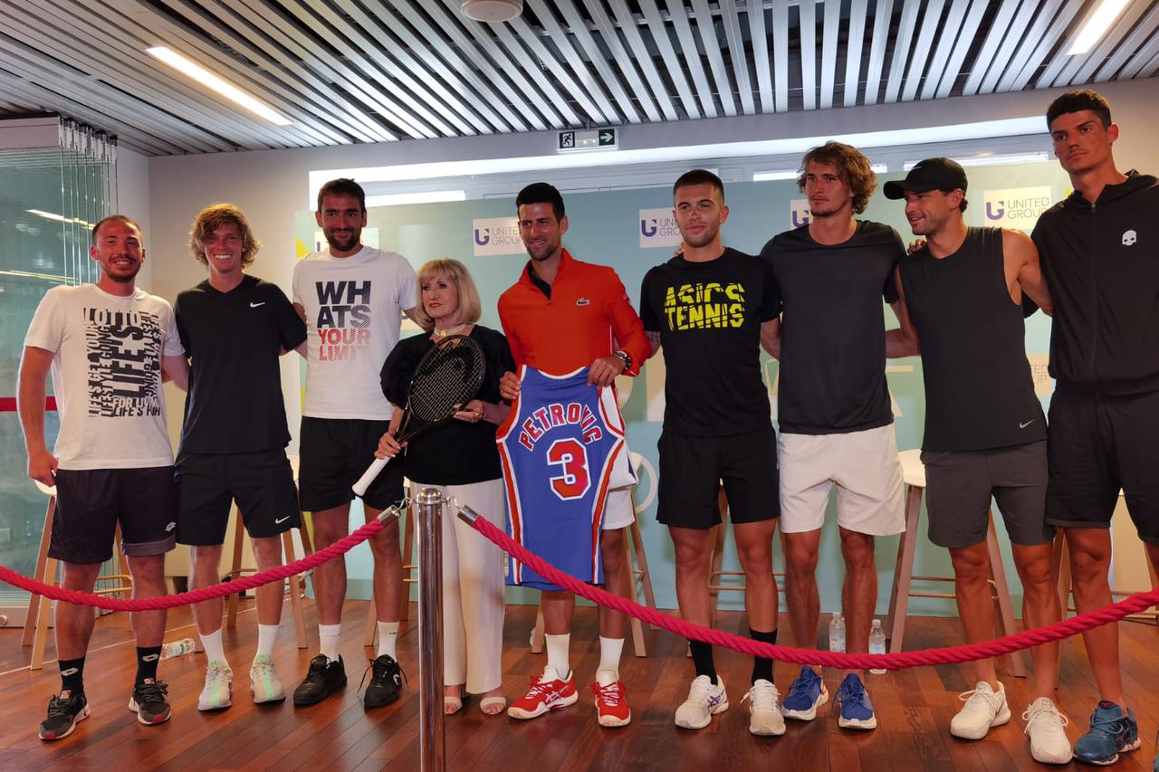 Adria Tour - Biserka Petrović i Novak Đoković