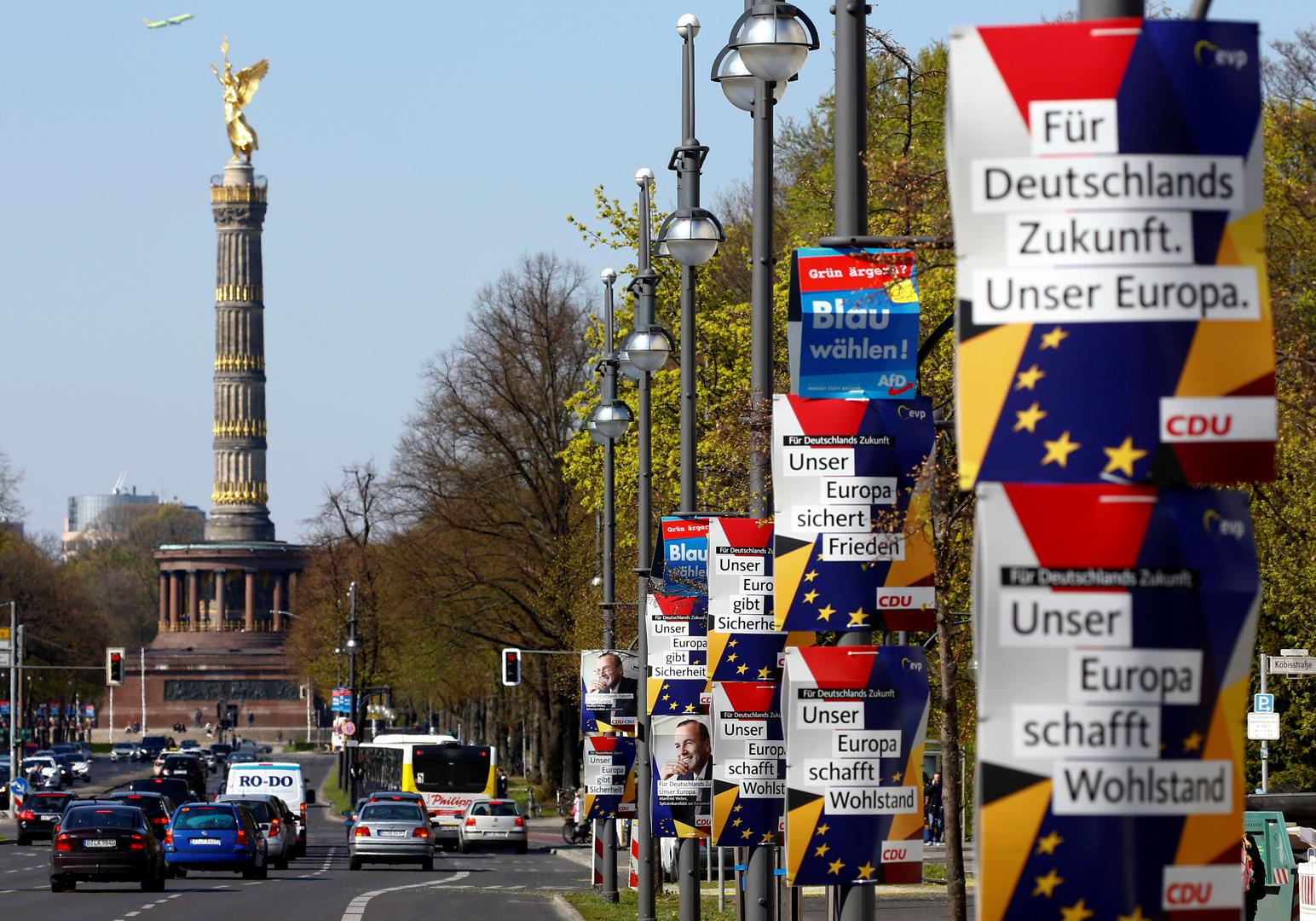 Kampanja za europske izbore već se zahuktala na njemačkim ulicama