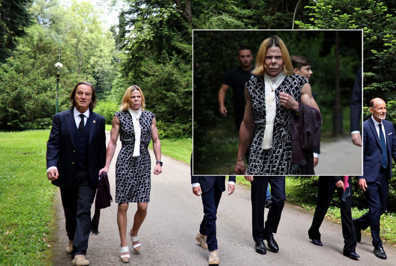 Oni koji su prisustvovali službenoj ceremoniji pogreba kralja Ferdinanda I. u kraljevskoj palači Vrana u Sofiji 29. svibnja bili su iznenađeni izgledom bugarske princeze Kaline (52), koja je izgledala poput bodybuilderice.