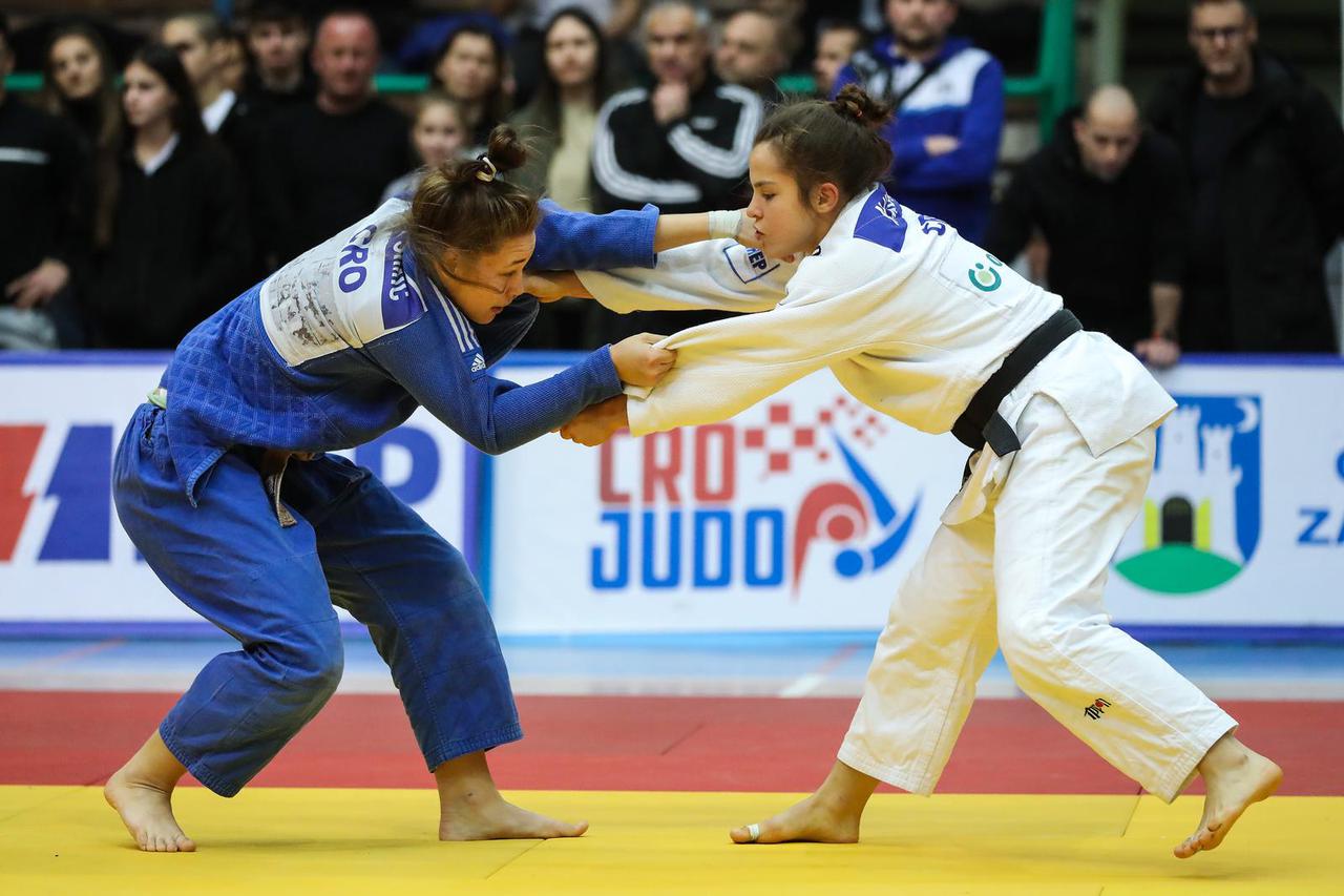 Zagreb: Finalna borba do 63 kg, Katarina Krišto - Nina Simić