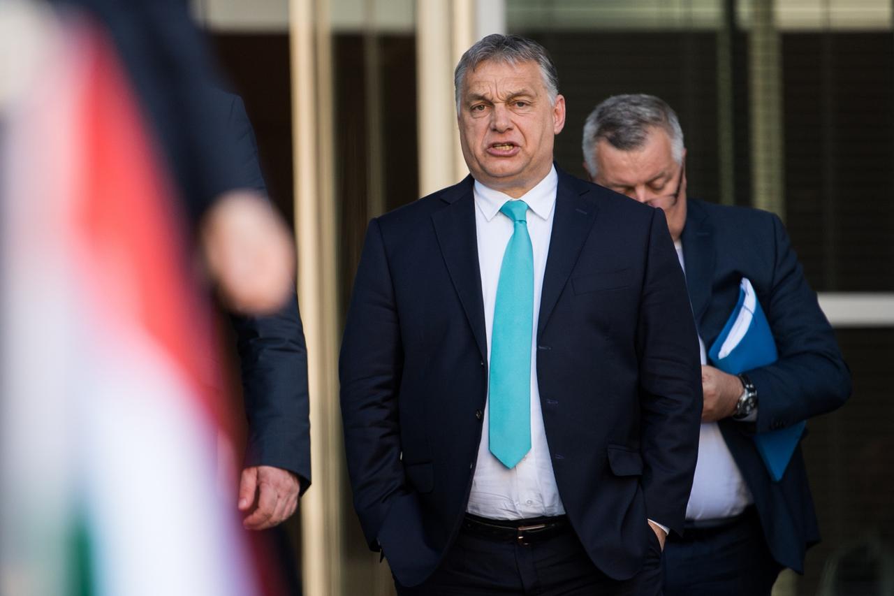 Hungarian Prime Minister Orbán meets Schaeuble