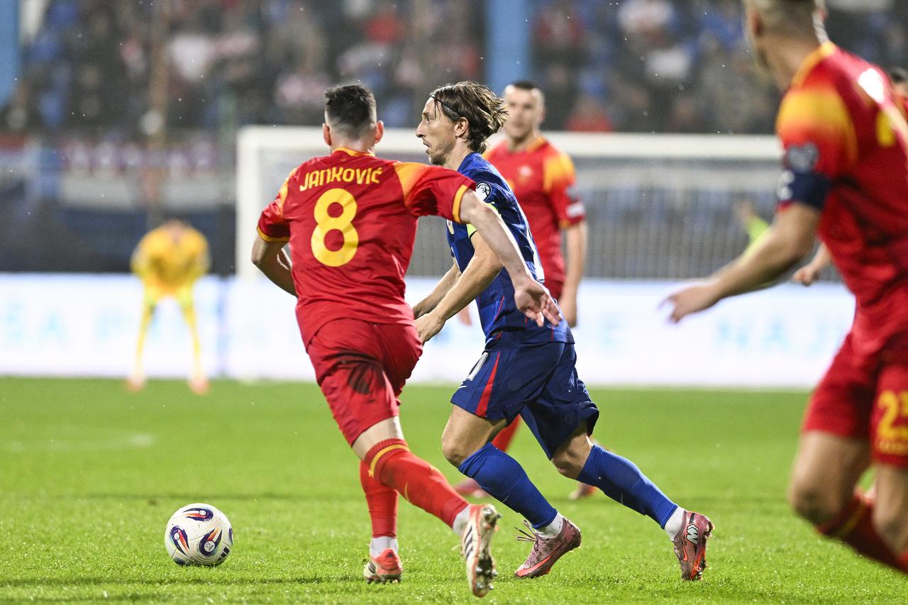 Utakmica kvalifikacija za Svjetsko nogometno prvenstvo 2026. Crna Gora - Hrvatska