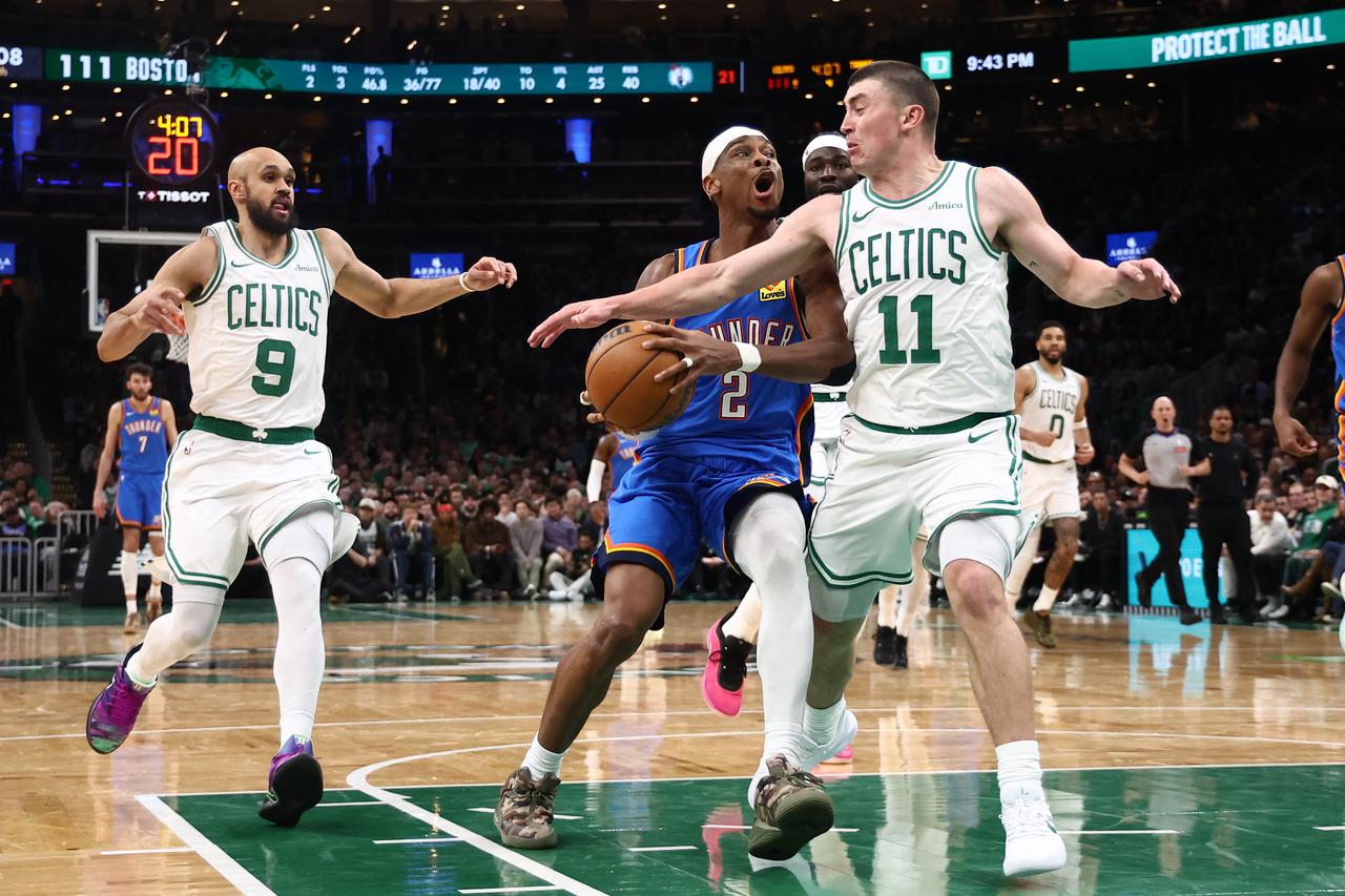NBA: Oklahoma City Thunder at Boston Celtics