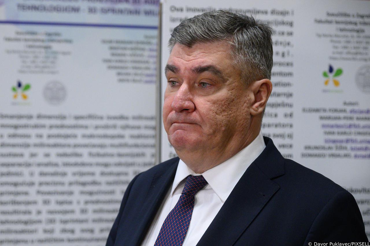 Zagreb: Predsjednik Milanović obišao Fakultet kemijskog inženjerstva i tehnologije