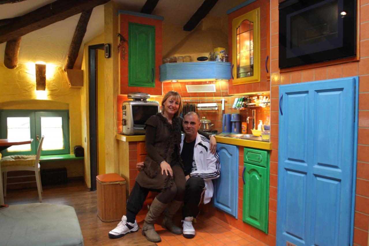 '27.12.2012.- Porec-snimanje stana Toncija i Alsije Topic za prilog Dom i vrt koji se nalazi u ulici Via Eufrazijana, stari grad, Porec, Hrvatska, Istarska  Photo: Dusko Marusic/PIXSELL'