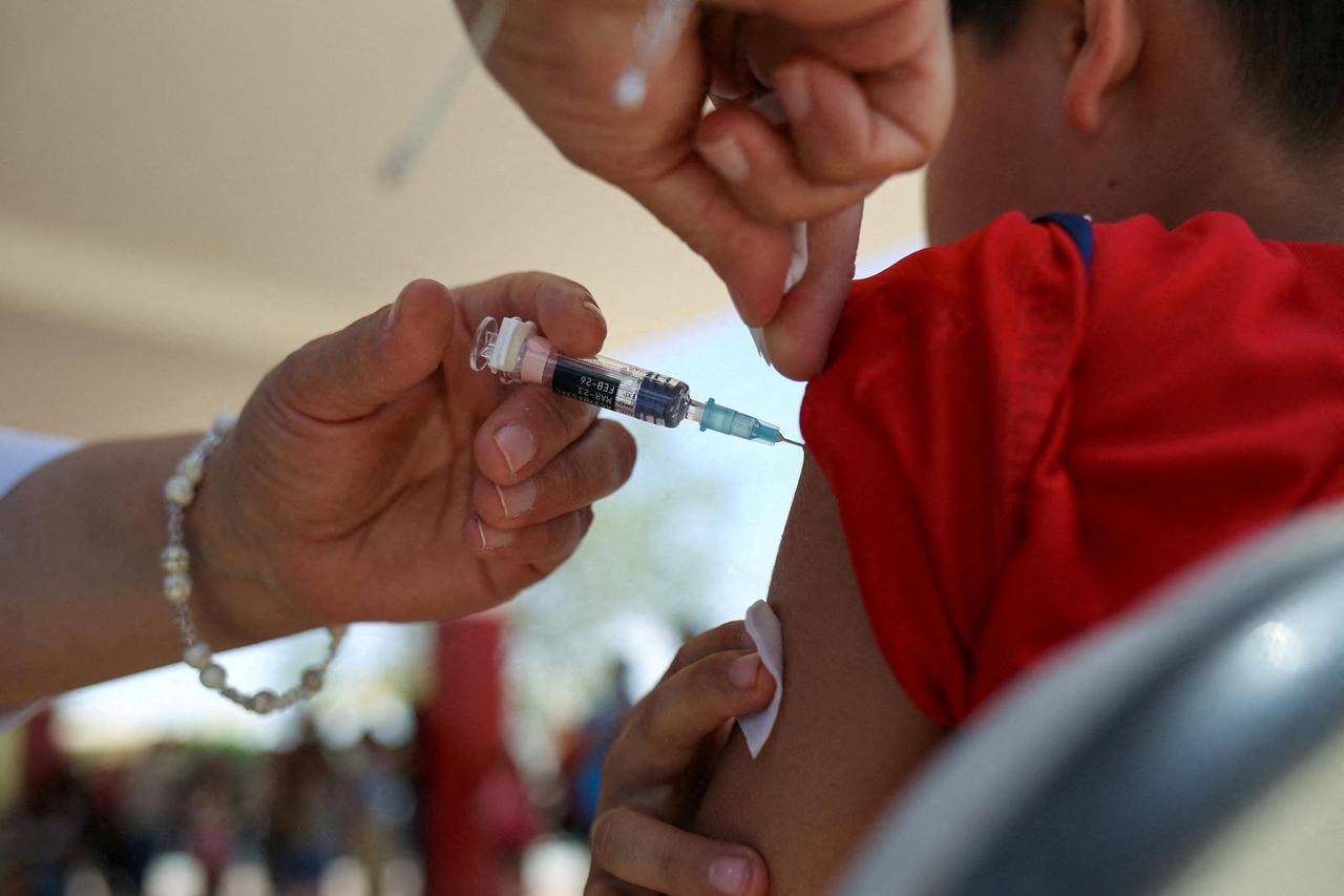 Measles vaccination drive in Ciudad Juarez