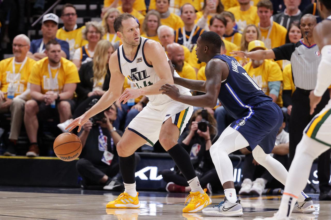 NBA: Playoffs-Dallas Mavericks at Utah Jazz