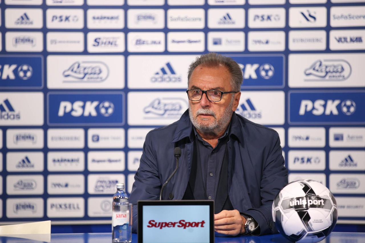 Zagreb: Trener Ante Čačić održao konferenciju nakon utakmice protiv NK Slaven Belupo