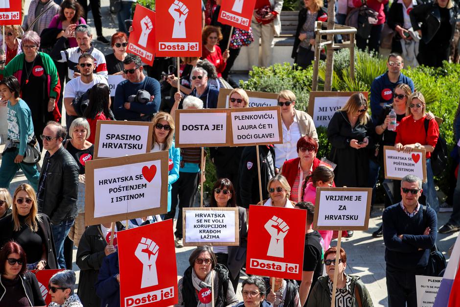 Split: Oporba vladajućima uoči izbora poručila - 'Dosta je!'