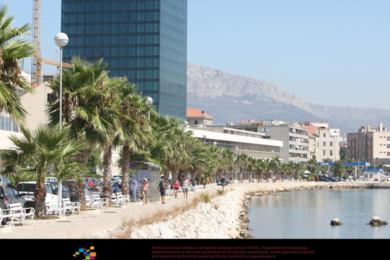 \'27.08.2010.,Split - Splitski hotel Marjan u Kerumovu vlasnistvu preuredjuje se i prosiruje. Photo: Ivo Cagalj/PIXSELL\'