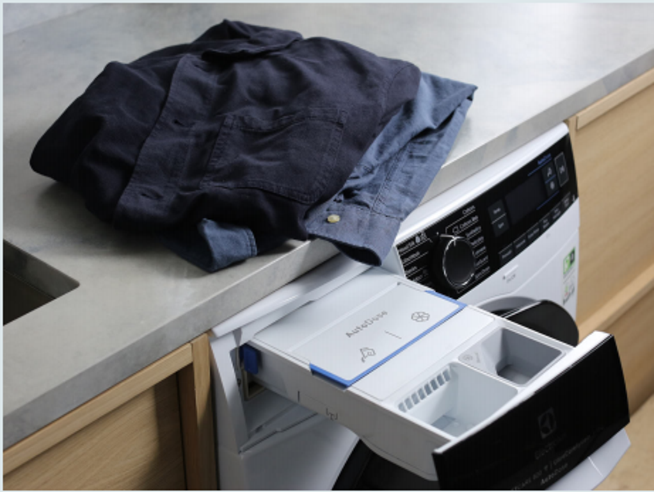 AutoDose program automatski podešava potrebnu količinu deterdženta za pranje.